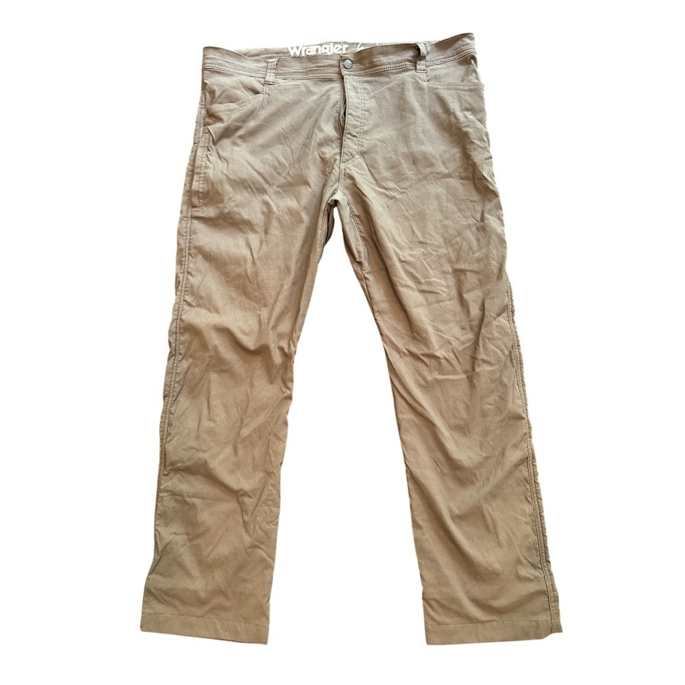 🔴Wrangler Gray Men’s Outdoor All Terrain Cargo Pant UPF 50+ Protection Sz 42/30